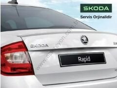 SKODA SERVİS ORJİNALİ BAGAJ SPOİLER 5JH071640A SKODA RAPİD 2013-2022