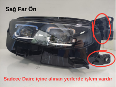CITROEN C5 AİRCROSS SAĞ ÖN FAR LEDLİ MERCEKLİ ORJİNAL (2. EL) 9816925280