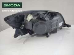 SKODA ORJİNAL FAR SOL 5J1941017  SKODA FABIA-ROOMSTER 07-10 FAR ELEKTRIK MOTORLU