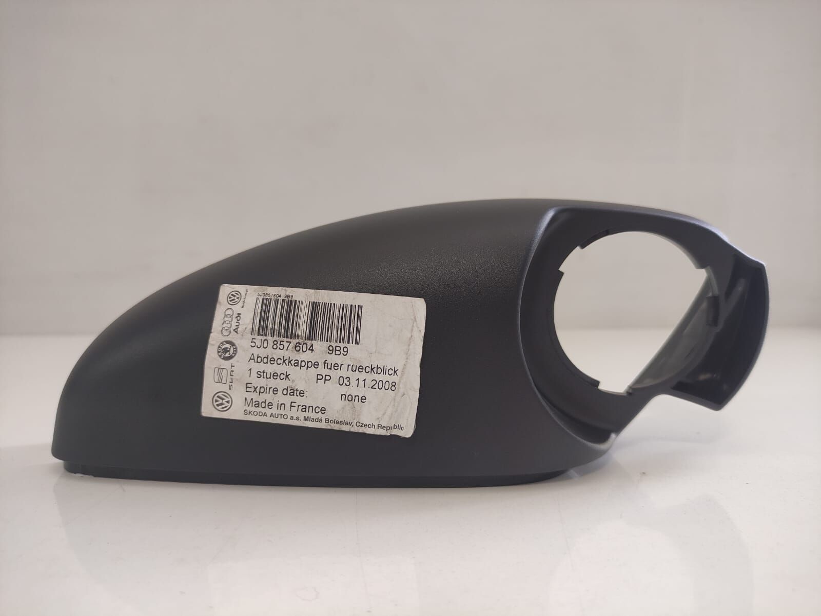 ORJİNAL SKODA AYNA KAPAK SAĞ 5J08576049B9 SKODA Octavia 2001-2011, Roomster 2006-2015, Fabia 2007-2015