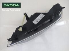 ORJİNAL SKODA SİS FARI SİYAH SOL 3T0941701C SÜPERB 2012-2015