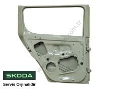 SKODA SERVİS ORJİNALİ KAPI ARKA SOL 5JJ833051 SKODA RAPİD 2013-2022
