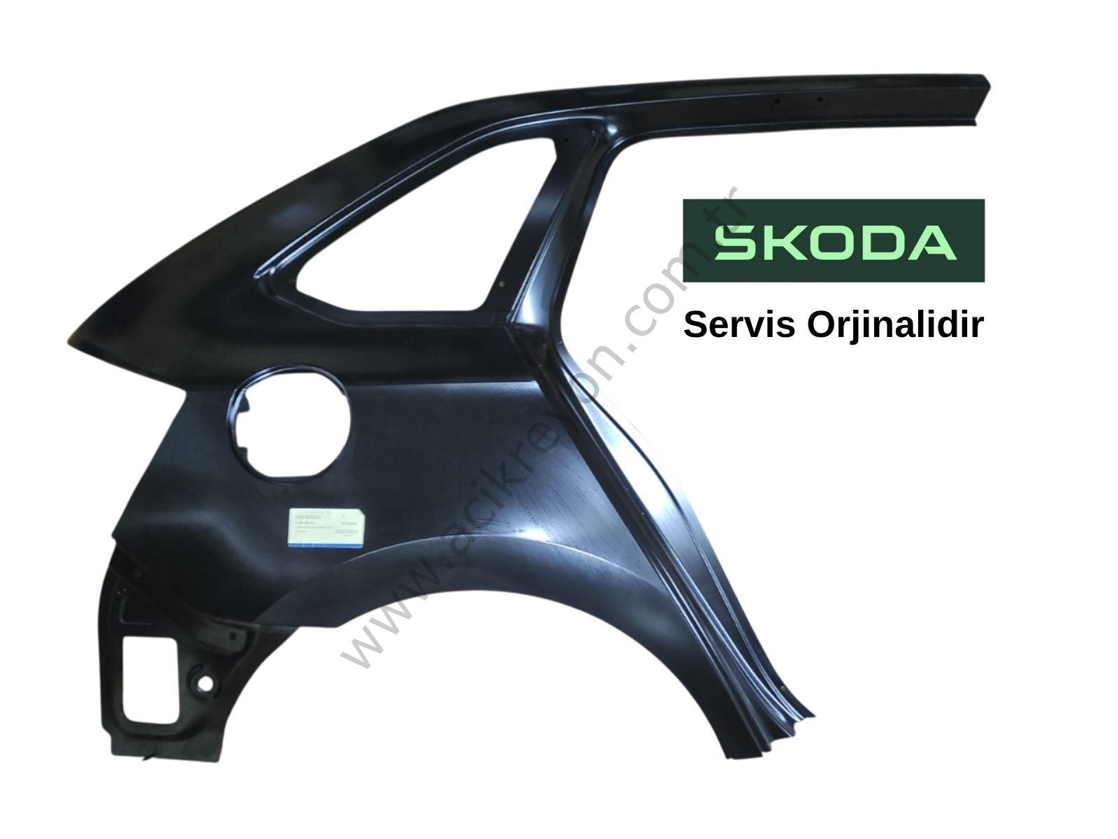 SKODA SERVİS ORJİNALİ ÇAMURLUK ARKA SAĞ 5JJ809606C SKODA RAPİD 2013-2022